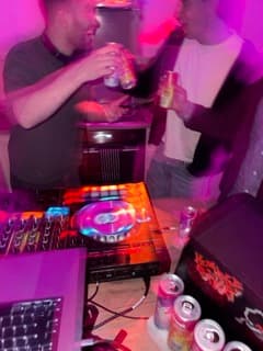 Bevi Joss Shots and drinks